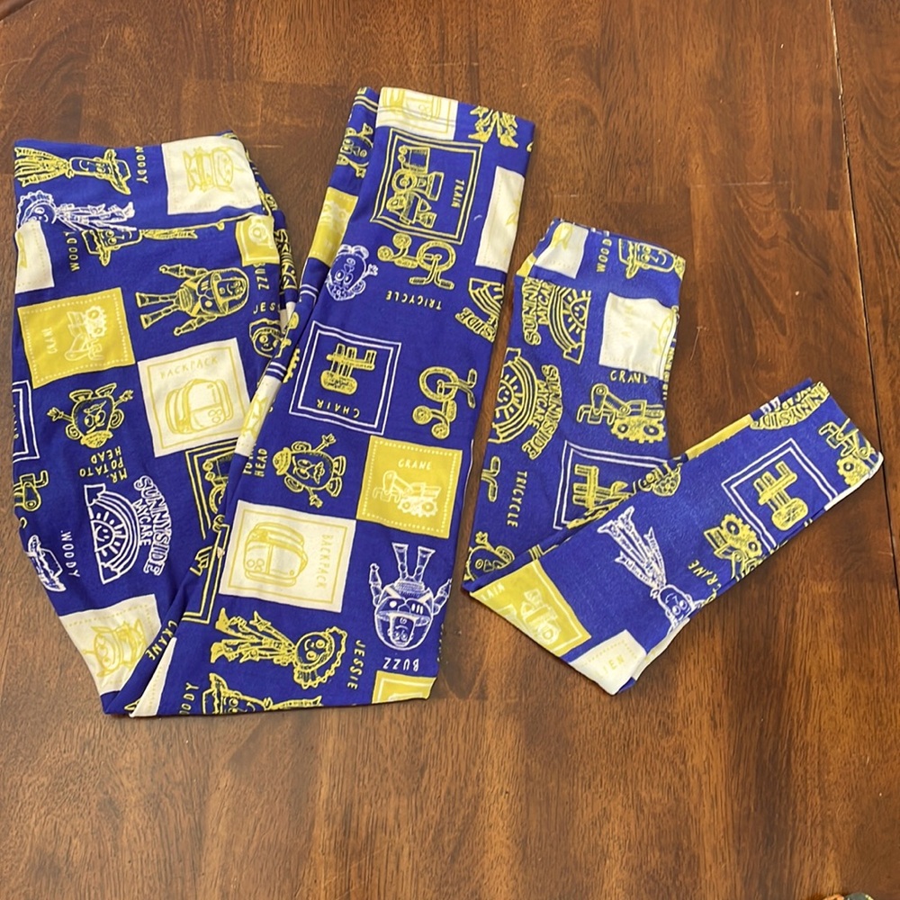 LulaRoe Toy Story Mommy & Me Matching Leggings!